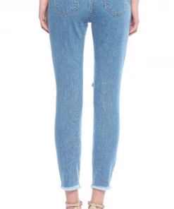 The Ranch House Bottoms The Darci Distressed Skinny Jeans