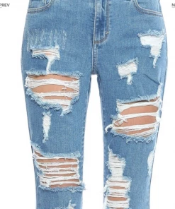 The Ranch House Bottoms The Darci Distressed Skinny Jeans