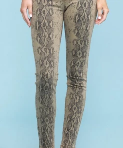 The Ranch House Slithering Snake Skinny Jeans