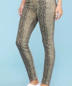 The Ranch House Slithering Snake Skinny Jeans