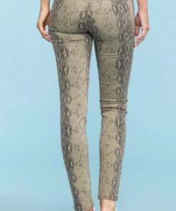 The Ranch House Slithering Snake Skinny Jeans