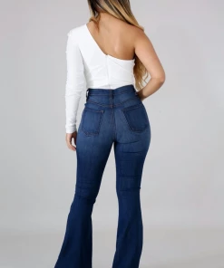GJG Jordan Distressed Bell Bottoms Women