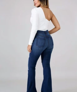 GJG Jordan Distressed Bell Bottoms Women