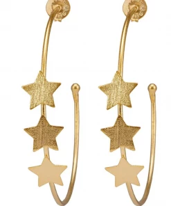 Sheila Fajl Silvina Star Hoop