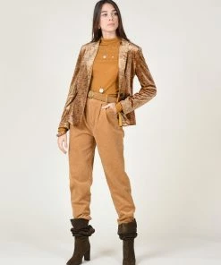 MOLLIE BRACKEN Sale Flower Power Velvet Blazer