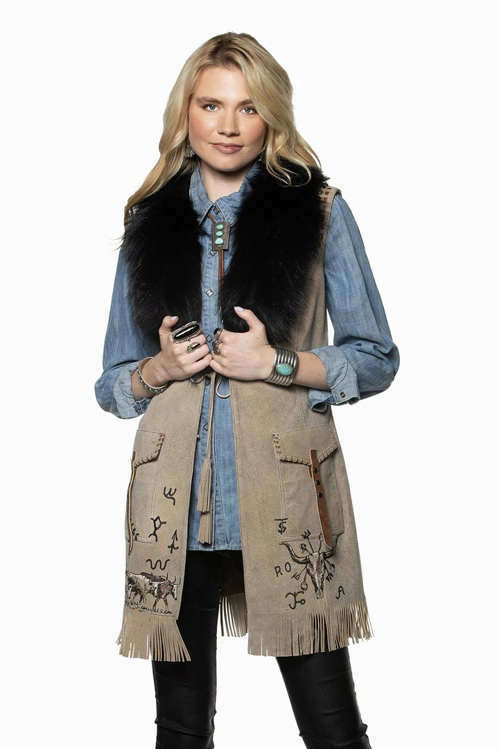 The Ranch House Collections Double D Ranch Cattleman Vest 6 The Ranch House Collections Double D Ranch Cattleman Vest