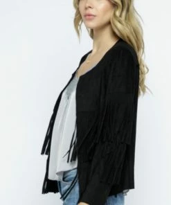 The Ranch House Saddle Up Suede Fringe Blazer Sale 14 The Ranch House Saddle Up Suede Fringe Blazer Sale