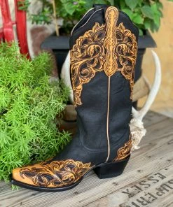 The Ranch House Old Gringo Mackenzie Boot Black