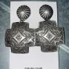 Rio Grande Sterling Cross Earrings Accessories