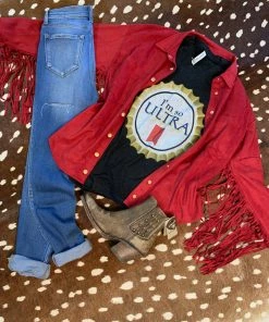 Jodifl Sale Per-Suede Me To Shake It Shacket