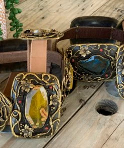 The Ranch House Accessories Barbosa Agatha Concho Belt