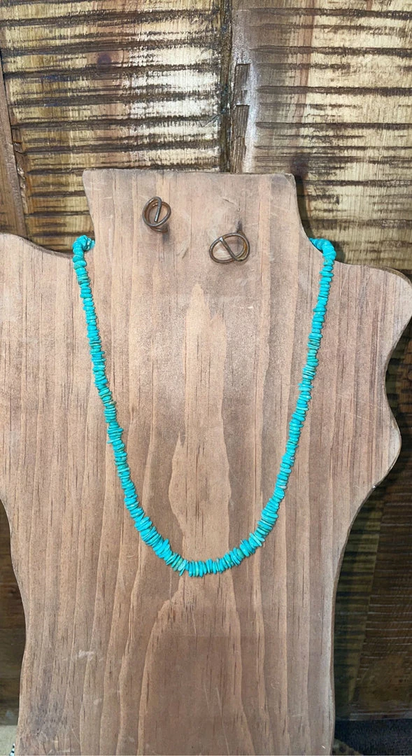 Sun West Accessories Cavewoman Turquoise Necklace 5 Sun West Accessories Cavewoman Turquoise Necklace