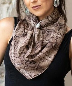 The Ranch House The Brown Snake Western Wild Rag