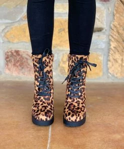 Appleblossom Leopard Safari Boot
