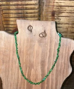 Sun West Accessories Green Giant Necklace