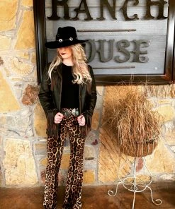 The Ranch House Outerwear Scully Lambskin Fringe Jacket