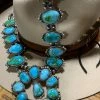 The Ranch House Jewelry Sonoran Gold Turquoise Squash Set