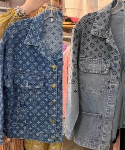 Helen's Heart Women LV Inspired Denim Jackets