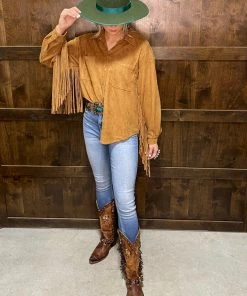 Jodifl Sale Per-Suede Me To Shake It Shacket