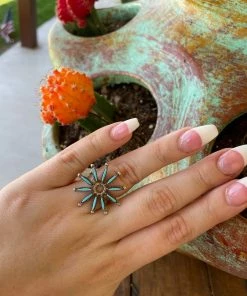 The Ranch House Turquoise/Silver Walking On Sunshine