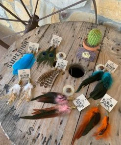 The Ranch House XL Feather Earrings