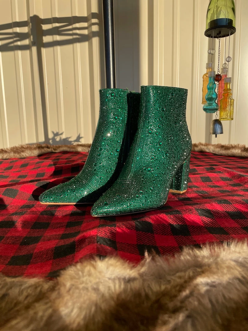 Steve Madden Betsey Johnson SB Cady Rhinestone World Bootie (Continued) Shoes 6 Steve Madden Betsey Johnson SB Cady Rhinestone World Bootie (Continued) Shoes