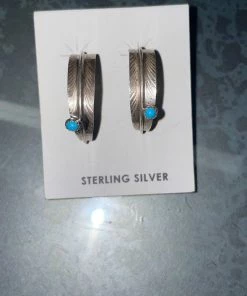 Rio Grande Feather Turq Earrings