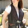 The Ranch House Women Wild Wild West Tooled Vest