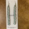 The Ranch House Chain Hang Low Turquoise Earrings
