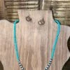 Sun West Accessories Spicy Turquoise Navajo Necklace