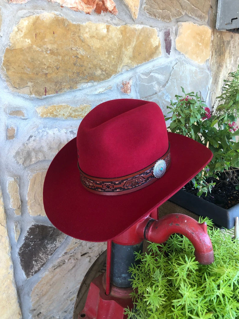 The Ranch House Charlie 1 Horse - Chief Hat In Red 5 The Ranch House Charlie 1 Horse - Chief Hat In Red
