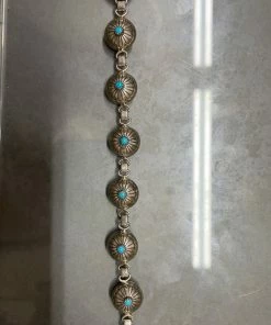 Rio Grande 8 Sterling Turquoise Bracelet