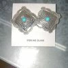 Rio Grande Accessories Square Turq Earrings