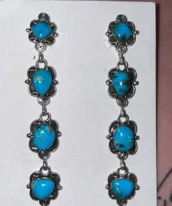 Rio Grande Accessories Pretty Little Things Turquoise Drop Earrings