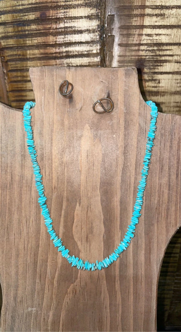 Sun West Accessories Cavewoman Turquoise Necklace 4 Sun West Accessories Cavewoman Turquoise Necklace
