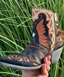 Old Gringo Eagle Flight Bootie - Black Collections