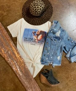 The Ranch House Medium Wash Distressed Denim Jacket