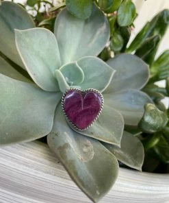 The Ranch House Purpledurple Heart Ring