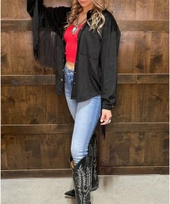 Jodifl Sale Per-Suede Me To Shake It Shacket