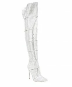 Steve Madden Wonders Rhinestone Knee High Boot