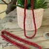 The Ranch House Accessories Ruby Slipper Coral Choker