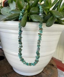 The Ranch House Accessories Rocky Balboa Turq Necklace