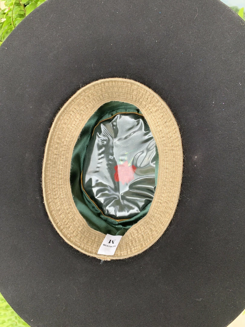 Atwood Hat Company AHC Spacey Casey Gold Feather Hat 6 Atwood Hat Company AHC Spacey Casey Gold Feather Hat