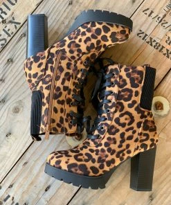 Appleblossom Leopard Safari Boot