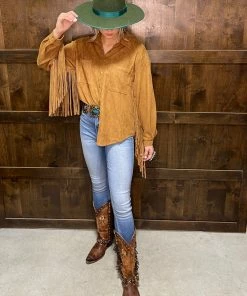 Jodifl Sale Per-Suede Me To Shake It Shacket