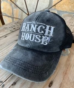 The Ranch House Hats Ranch House Ponytail Ball Caps