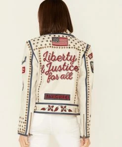 The Ranch House Double D Ranch Wear Double D Ranch-Libery & Justice For All Jacket
