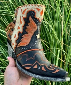 Old Gringo Eagle Flight Bootie - Black Collections