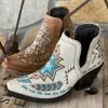 The Ranch House Ariat Dixon Aztec Bootie In Aged Tan