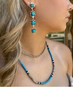 Sun West Accessories 14” Navajo Pearls Choker Necklace